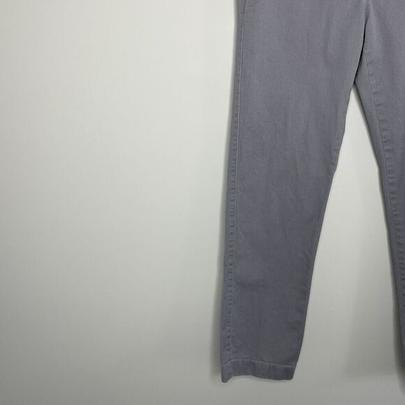 J.CREW Pants Men 29 x 30 Straight Fit Chino Gray Cotton Blend H3186 - Picture 4 of 16